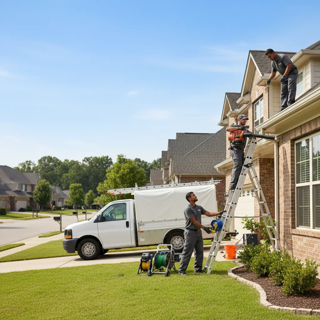Home Gutter Service in Chatham, IL near me